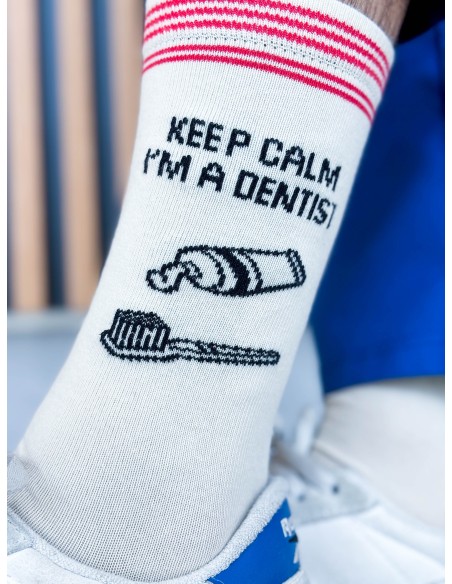Chaussettes Keep calm i'm a Dentist