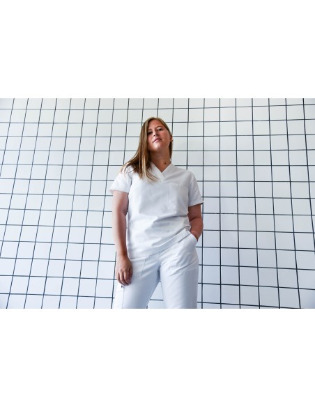 Tunique en polycoton Jeanne personnalisée - Les Sans-calottes Tunique en polycoton Jeanne personnalisée - Les Sans-calottes