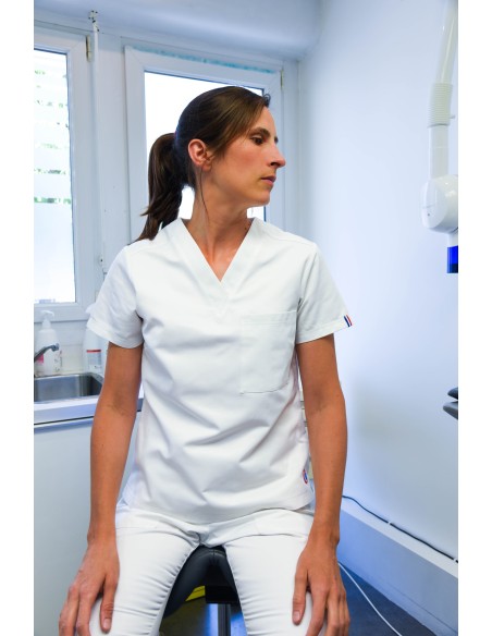 Tunique en polycoton Jeanne personnalisée - Les Sans-calottes Tunique en polycoton Jeanne personnalisée - Les Sans-calottes