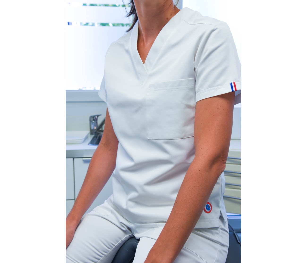 Tunique en polycoton Jeanne personnalisée - Les Sans-calottes