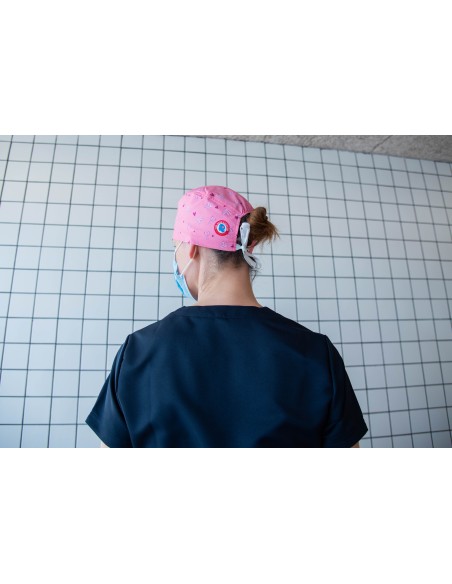 Calot classique Clito rose