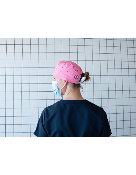 Calot classique Clito rose