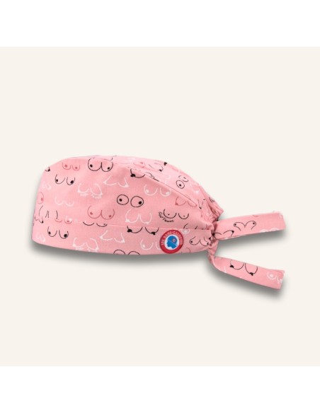 Calot couvrant Octobre Rose Calot couvrant Octobre Rose