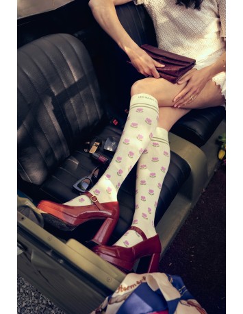 Chaussettes de contention Le temps des fleurs 2