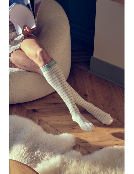 Chaussettes de contention Les rayées
