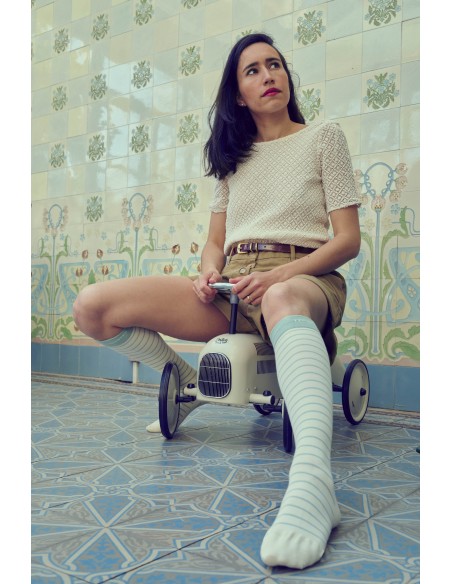 Chaussettes de contention Les rayées