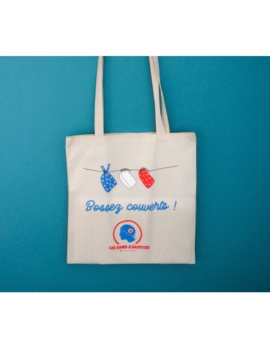 Tote bag Bossez couverts !