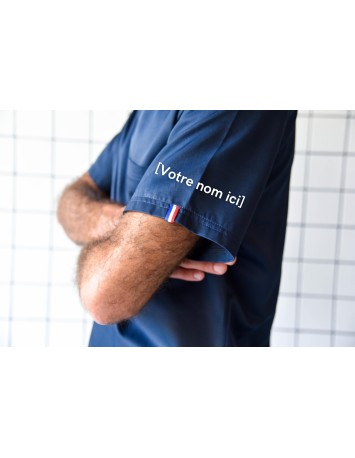 Broderie de votre nom sur la manche gauche - Les Sans-calottes