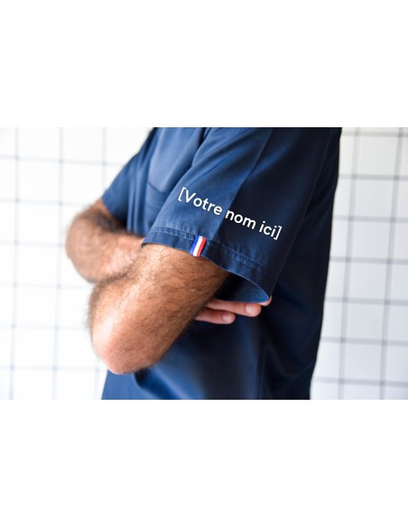 Broderie de votre nom sur la manche gauche - Les Sans-calottes