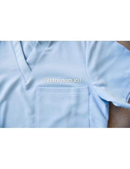 Broderie de votre nom au dessus de la poche côté coeur - Les Sans-c... Broderie de votre nom au dessus de la poche côté coeur - Les Sans-c...