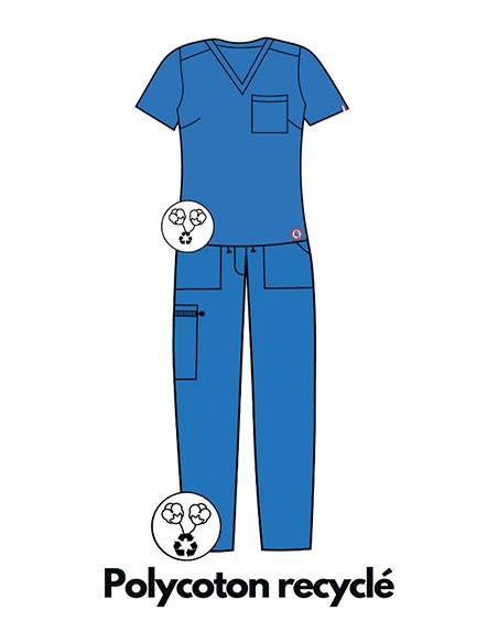 TENUES MÉDICALES EN POLYCOTON